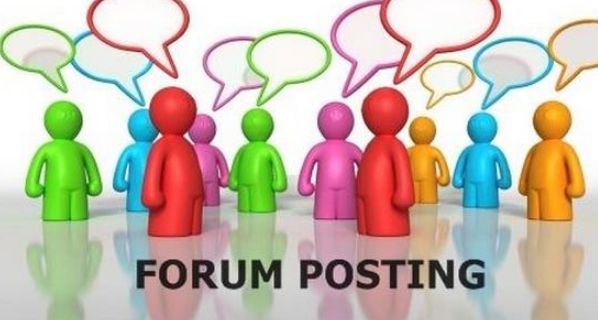 link buidling through Forum Commenting