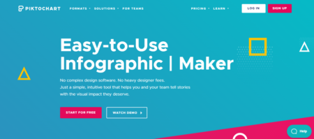 piktochart - free tools to create visuals for social media