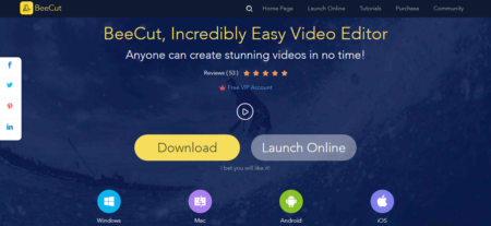 BeeCut- video editor