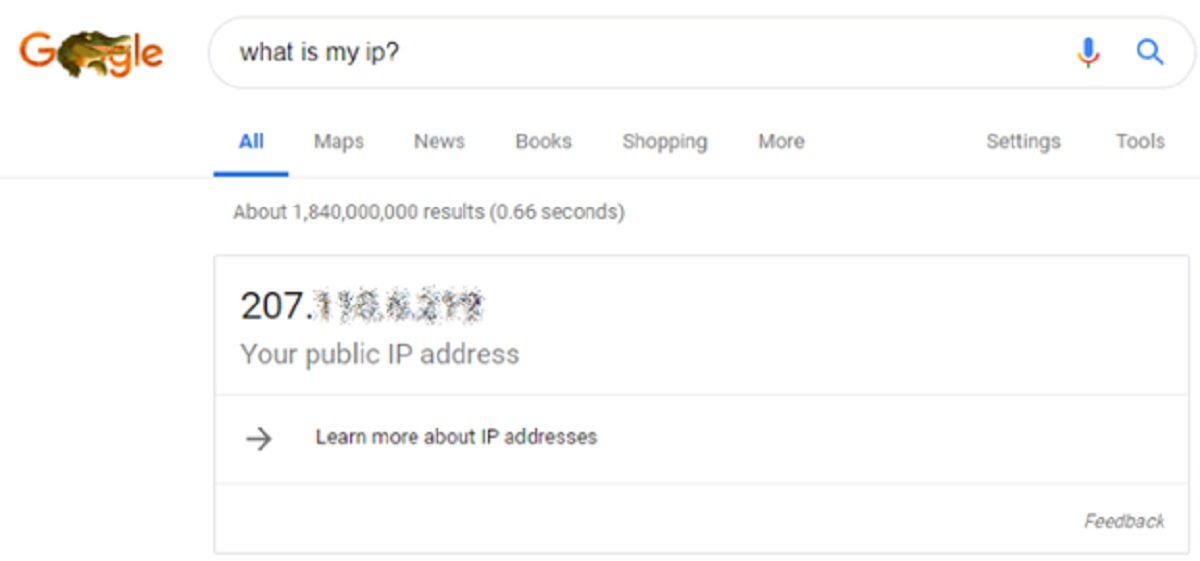  public IP address
