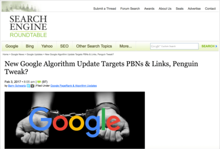google-pbn-crackdown-link building company